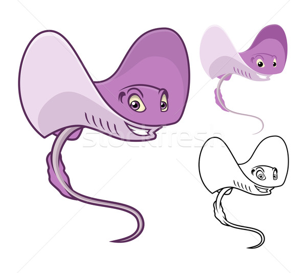 Southern Ray Cartoon Character Stock photo © ridjam