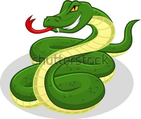 Serpiente alto calidad diseno feliz Foto stock © ridjam