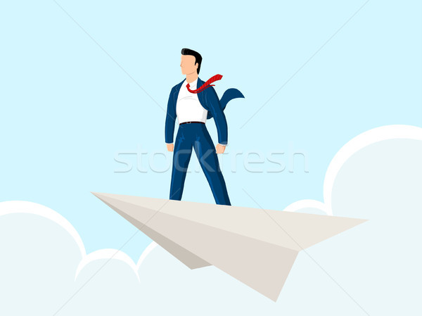  paper plane  Stock photo © riedjal