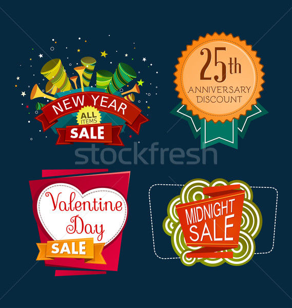 various sale event tittle Stock photo © riedjal