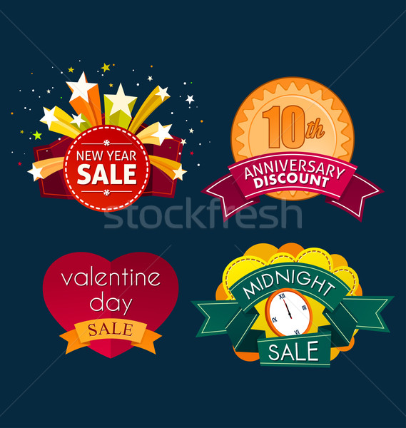 various sale event tittle Stock photo © riedjal