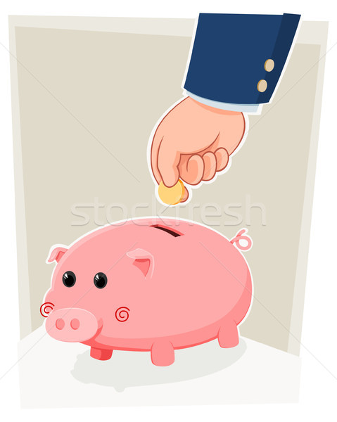 piggy bank Stock photo © riedjal