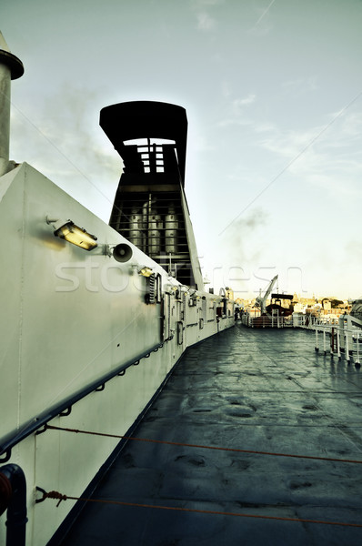 Ferryboat deck Stock photo © rmarinello