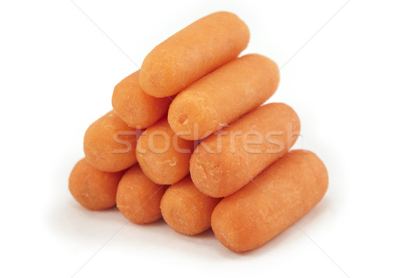 clean peeled carrots Stock photo © rmarinello