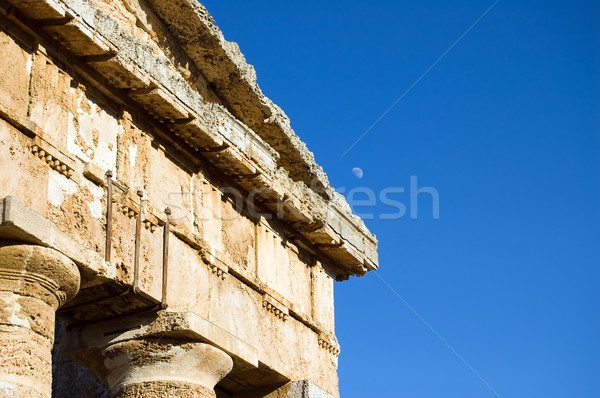 Temple of Segesta, wonderful Sicily Stock photo © rmarinello