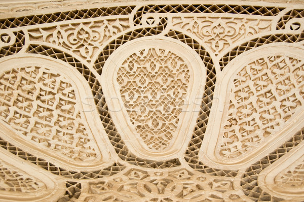 Moorish style stucco background Stock photo © rmarinello