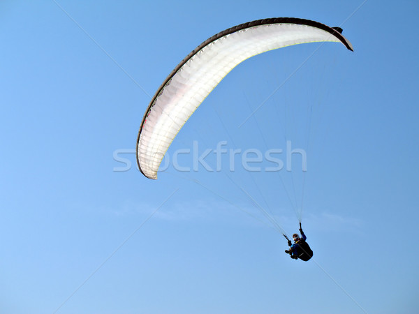 White Paraglide Stock photo © rmarinello