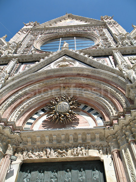 Fachada surpreendente ver catedral Foto stock © rmarinello