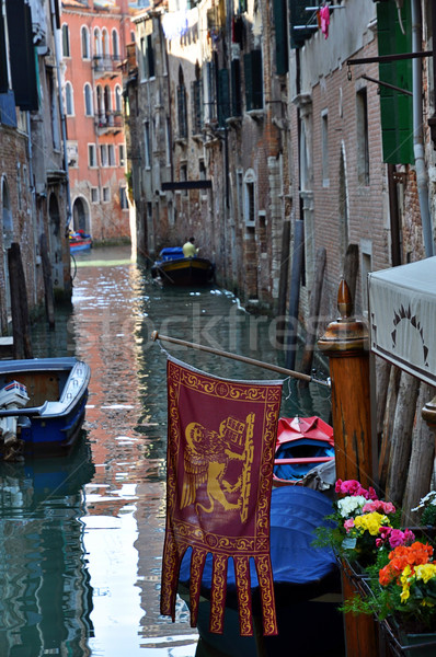 Rio water channel Venezia Stock photo © rmarinello