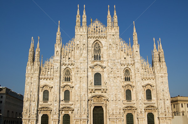Cathedral in Milan, Duomo Stock photo © rmarinello