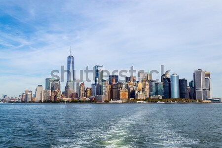 Midtown from Brooklyn Stock photo © rmbarricarte