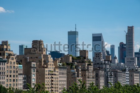 Upper East Side from the MET Stock photo © rmbarricarte