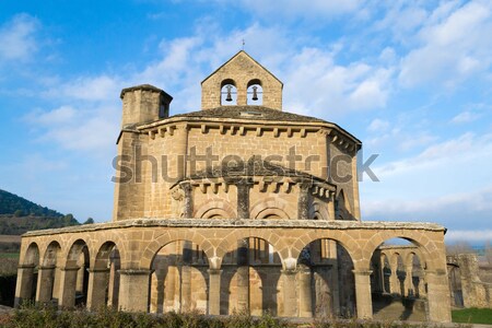 Templar church Stock photo © rmbarricarte
