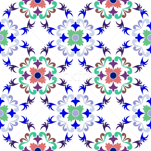 Floral Muster Vektor Kunst Illustration Stock foto © robertosch