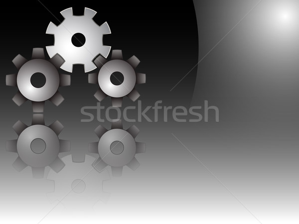 gears vector Stock photo © robertosch