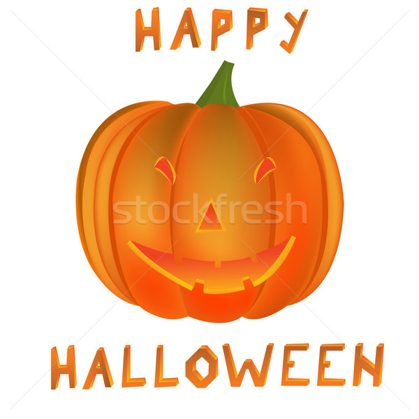 happy halloween pumpkin Stock photo © robertosch
