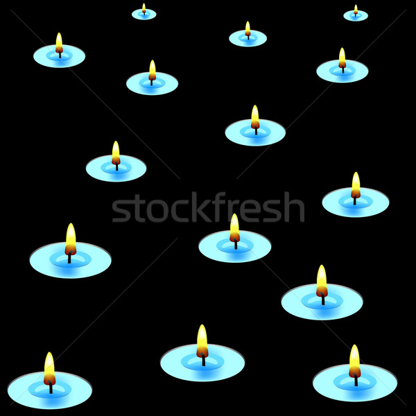 candles in the dark Stock photo © robertosch