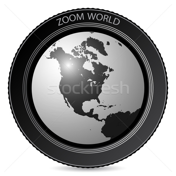 world photo lens Stock photo © robertosch
