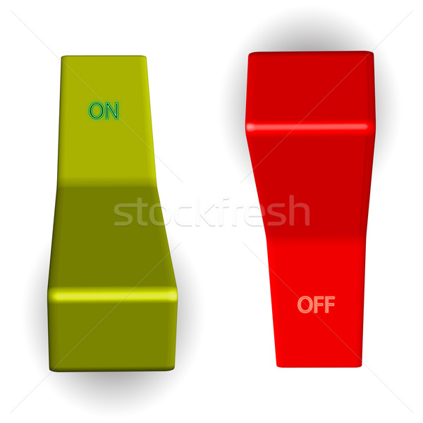 on off switches Stock photo © robertosch
