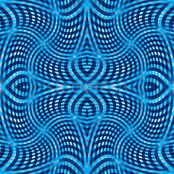 blue wavy pattern Stock photo © robertosch
