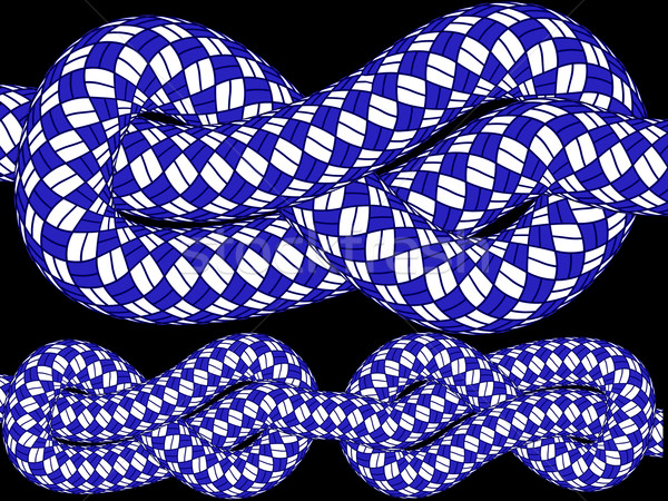 knotted blue ropes Stock photo © robertosch