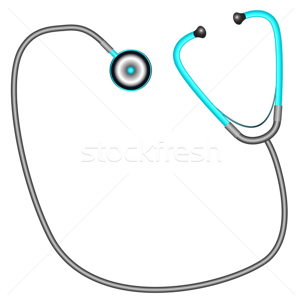 stethoscope against white Stock photo © robertosch