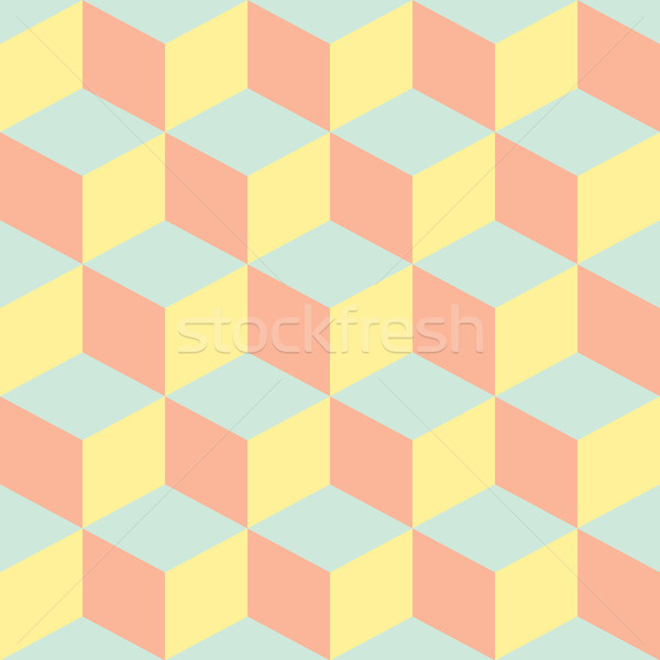 Psychedelic model pastel culori vector artă Imagine de stoc © robertosch