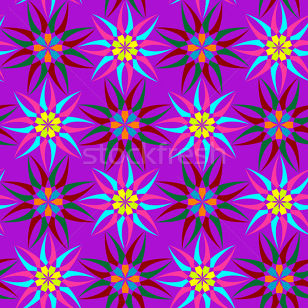 Abstrato flores textura vetor arte Foto stock © robertosch