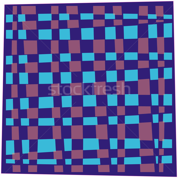 Fazzoletto blu abstract arte illustrazione tessuto Foto d'archivio © robertosch