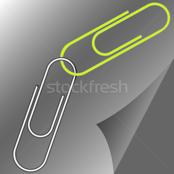 paper clips composition Stock photo © robertosch