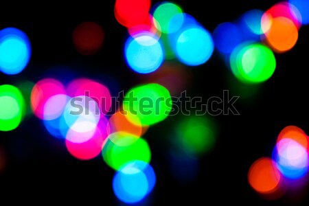 Defocussed bokeh of light spots Stock photo © robinsonthomas