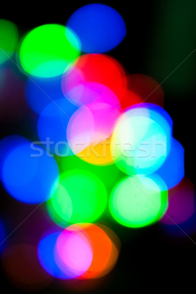 Defocussed bokeh of light spots Stock photo © robinsonthomas