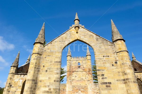 Port Arthur Tasmania Convict Church Stock photo © roboriginal