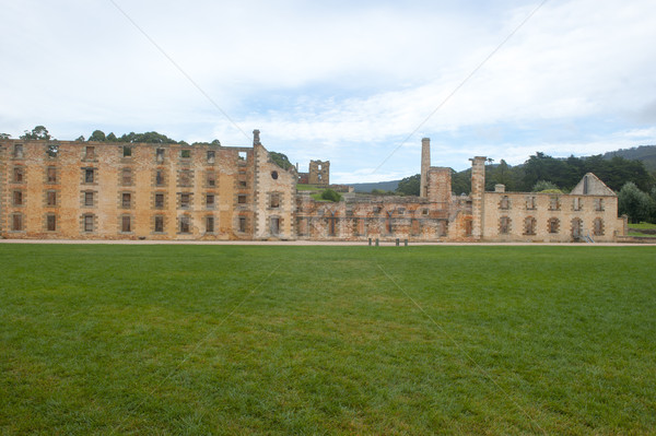 Port Arthur Prison Ruin Tasmania Museum Stock photo © roboriginal