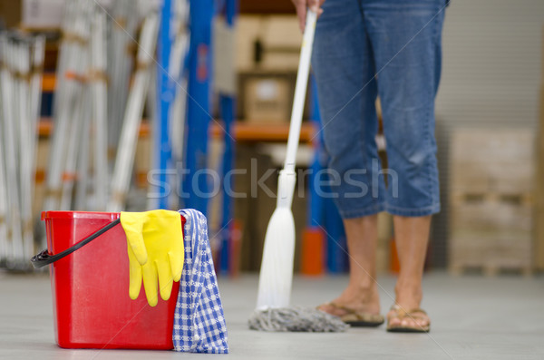 Cleaning business warehouse Stock photo © roboriginal