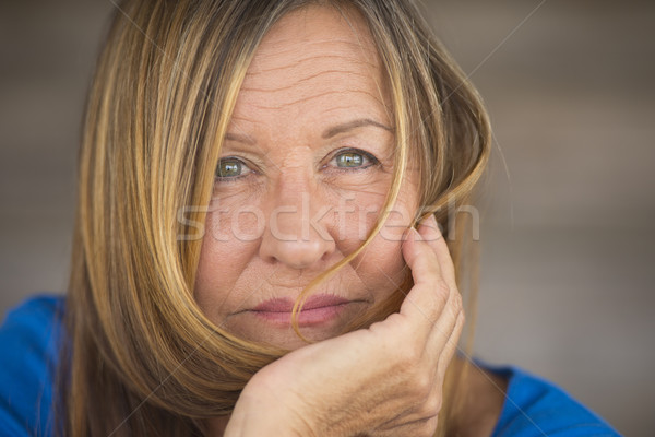 Attractive lady confident look pose Stock photo © roboriginal