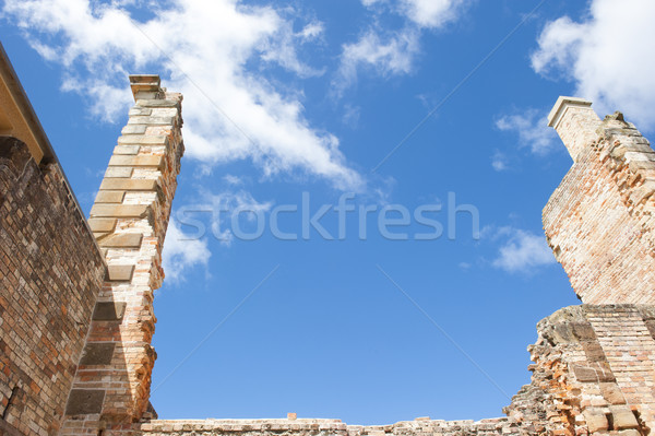 Ruin Port Arthur Convict Museum Tasmania Stock photo © roboriginal