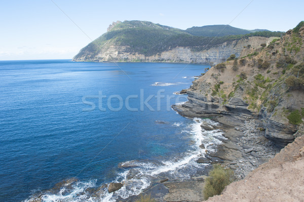 Stockfoto: Eiland · Australië · steil · klif · kust · berg