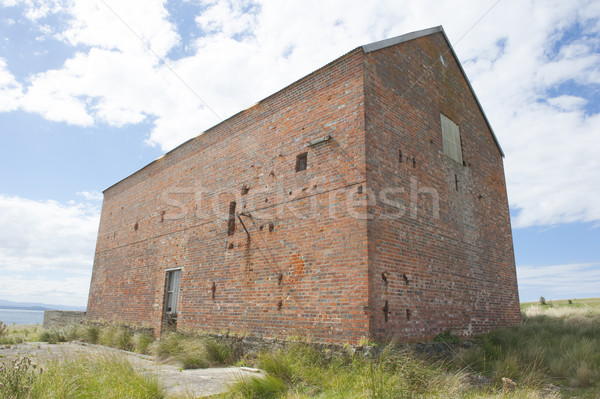 Darlington Maria Island Convict House Ruin Stock photo © roboriginal