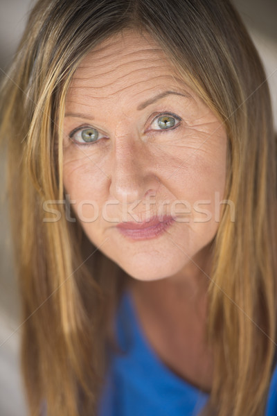 Attractive Confident senior woman portrait Stock photo © roboriginal