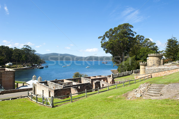 Puerto prisión tasmania mundo patrimonio Foto stock © roboriginal