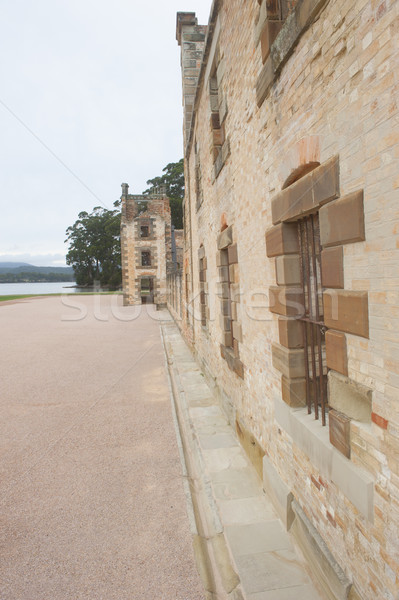 Portu więzienia zrujnować tasmania Australia świat Zdjęcia stock © roboriginal