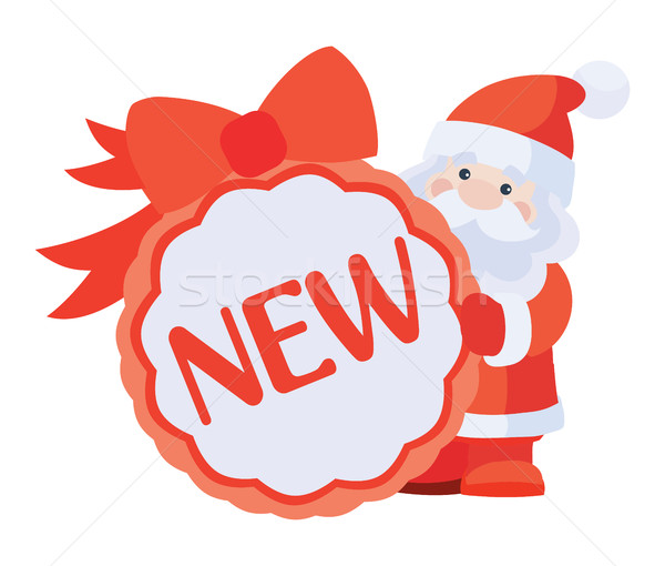 New Sticker For Christmas Sale Stock photo © robuart