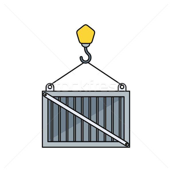Load Container Icon Design Style Stock photo © robuart