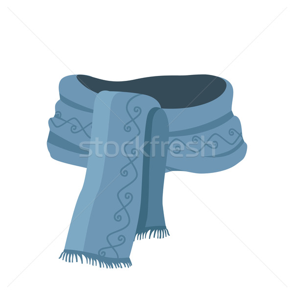 Striped Scarf Isolated Stock photo © robuart