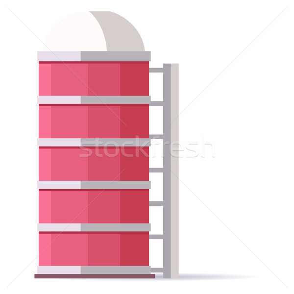 Water Tower Building for Mobile Applications Stock photo © robuart