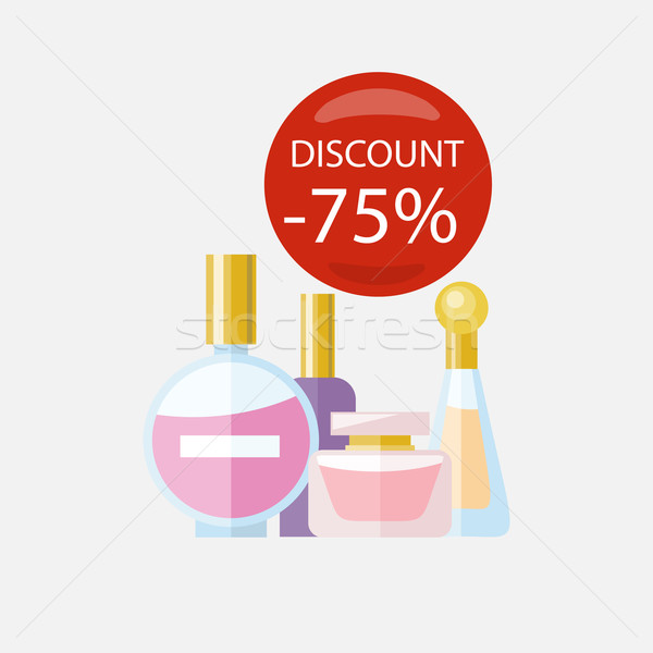 Vásár háztartás készülékek piros buborék árengedmény Stock fotó © robuart