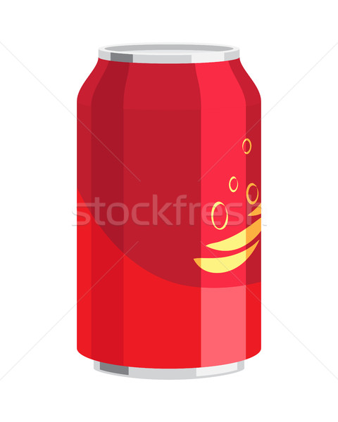 Steel Can of Drink. Celebration of any Holiday. Stock photo © robuart