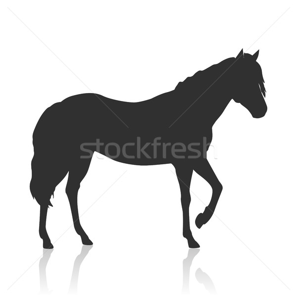 Sorrel Horse Logo Stock photo © robuart