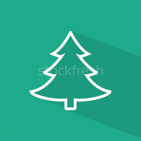 Stok fotoğraf: Ikon · simgeler · web · hareketli · uygulamaları · noel · ağacı